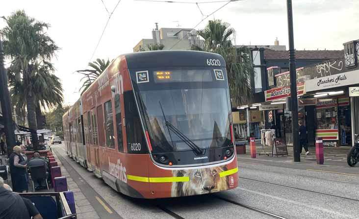 Yarra Trams Bombadier Flexity City 6020 Ing